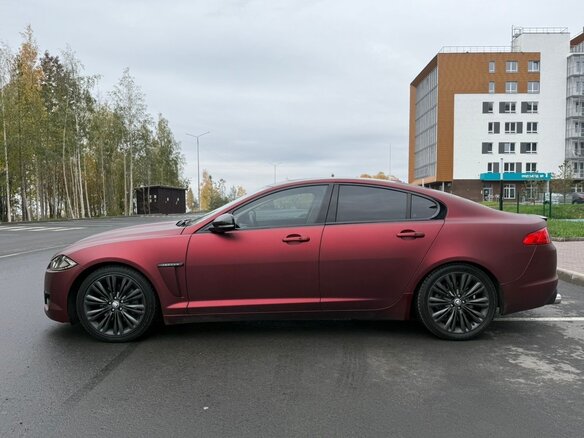 2010 Jaguar XF I, коричневый, 1200000 рублей - вид 6