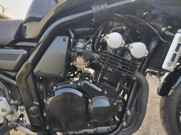2002 Yamaha FZS600 Fazer, чёрный, 300000 рублей - вид 14