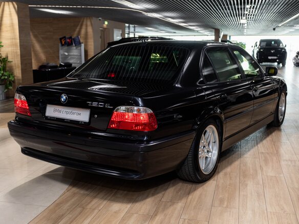 1998 BMW 7 серии 750Li III (E38) Рестайлинг, чёрный - вид 4
