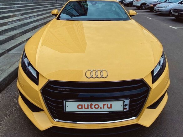 2015 Audi TT III (8S), жёлтый - вид 3