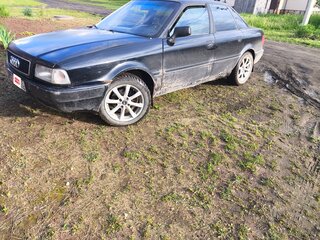 1992 Audi 80 V (B4), синий, 137000 рублей, вид 2