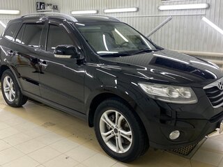 2010 Hyundai Santa Fe II Рестайлинг, чёрный, 1150000 рублей, вид 3