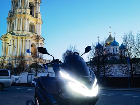 2018 Honda PCX 150, чёрный, 320000 рублей, вид 2