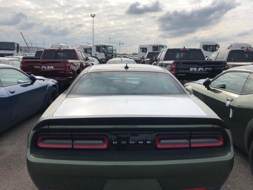 2020 Dodge Challenger Hellcat III Рестайлинг 2, зелёный - вид 7