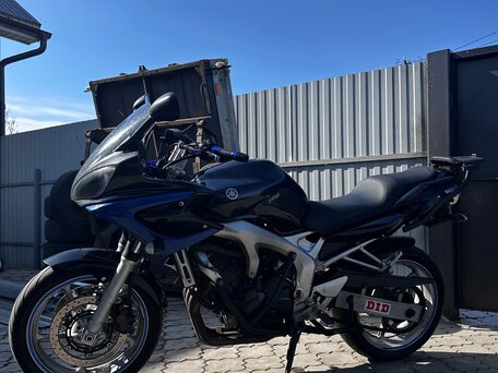 2005 Yamaha FZ6, синий, 405000 рублей, вид 4