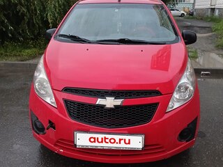 2011 Chevrolet Spark III, красный, 330000 рублей, вид 1