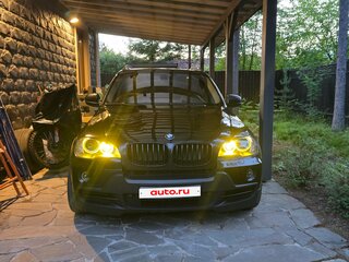 2008 BMW X5 3.0si II (E70), чёрный, 1350000 рублей, вид 5