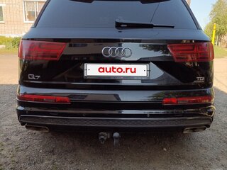 2017 Audi Q7 II (4M), чёрный, 4090000 рублей, вид 3