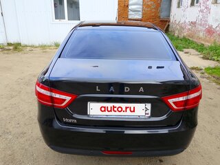 2018 Lada (ВАЗ) Vesta I, чёрный, 840000 рублей, вид 4