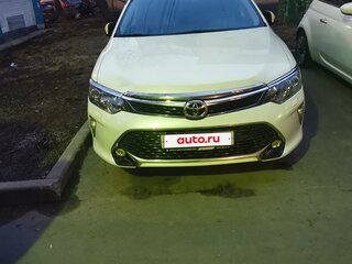 2018 Toyota Camry VII (XV50) Рестайлинг 2, белый, 2800000 рублей, вид 5