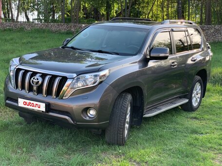 2016 Toyota Land Cruiser Prado 150 Series Рестайлинг 1, серый, 3730000 рублей, вид 1