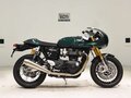 2024 Triumph Thruxton, зелёный