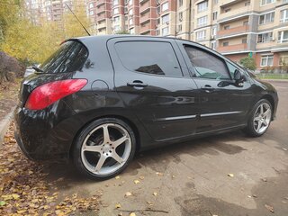 2009 Peugeot 308 I, чёрный, 690000 рублей, вид 3