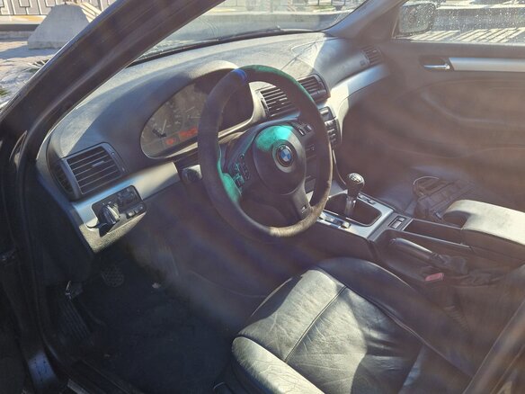 2002 BMW 3 серии 320i IV (E46) Рестайлинг, чёрный, 1100000 рублей - вид 9