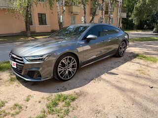 2018 Audi A7 55 TFSI II (4K), серый, 4680000 рублей, вид 1