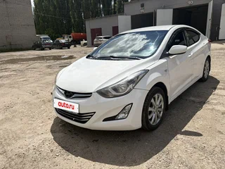 2014 Hyundai Elantra V (MD) Рестайлинг, белый, 650000 рублей, вид 1