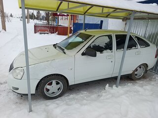 2014 Lada (ВАЗ) Priora I Рестайлинг, белый, 450000 рублей, вид 2