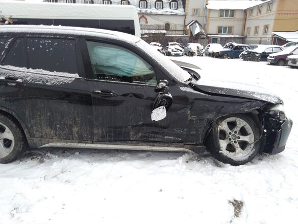2010 BMW X1 20d I (E84), чёрный - вид 3
