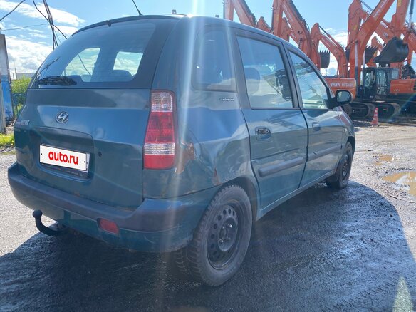 2005 Hyundai Matrix I Рестайлинг, зелёный, 140000 рублей - вид 4