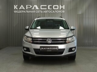 2014 Volkswagen Tiguan I Рестайлинг, серебристый, 1199000 рублей, вид 3