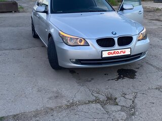 2008 BMW 5 серии 520i V (E60/E61) Рестайлинг, серебристый, 980000 рублей, вид 1