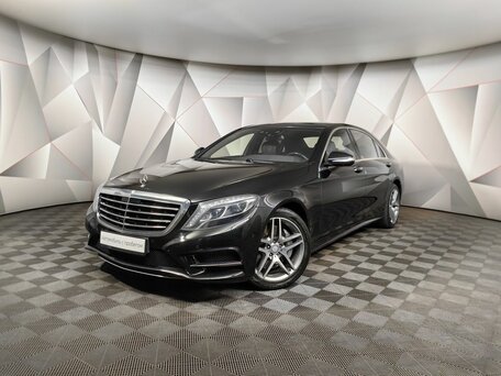 2013 Mercedes-Benz S-Класс 500 Long VI (W222, C217), чёрный, 3500000 рублей, вид 1