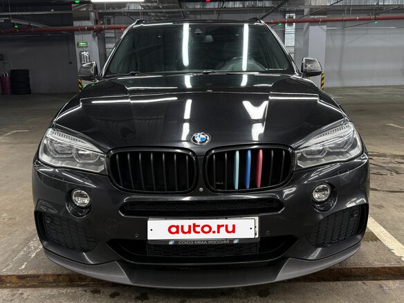 2016 BMW X5 40d III (F15), чёрный, 5200000 рублей