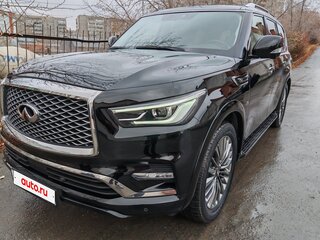 2018 Infiniti QX80 I Рестайлинг 2, чёрный, 5000000 рублей, вид 1