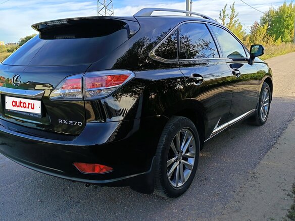2010 Lexus RX 270 III, чёрный, 2300000 рублей - вид 3