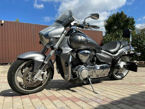 2008 Suzuki Boulevard M109R, серебристый, 800000 рублей - вид 7