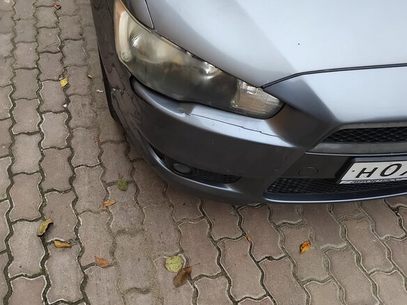 2008 Mitsubishi Lancer X, серый, 600000 рублей - вид 8