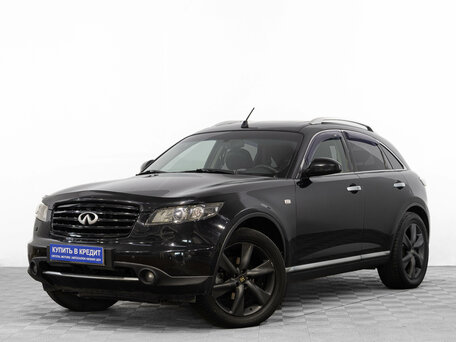 2007 Infiniti FX45 I (S50) Рестайлинг, чёрный, 1449000 рублей, вид 3