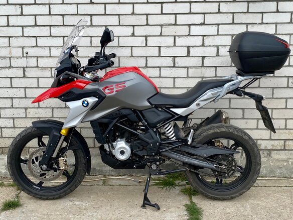 2018 BMW G 310 GS, красный, 400000 рублей - вид 2