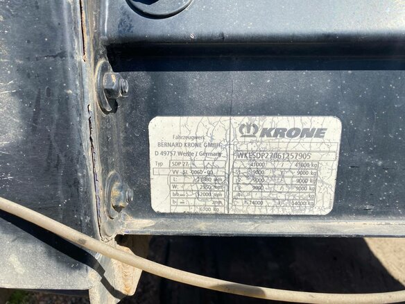 2005 Krone SDP 27, синий, 1200000 рублей - вид 2