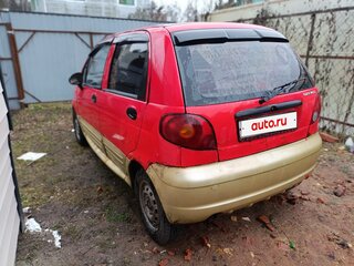 2012 Daewoo Matiz I Рестайлинг, красный, 150000 рублей, вид 3