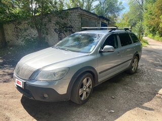 2010 Skoda Octavia Scout II (A5) Рестайлинг, голубой, 1170000 рублей, вид 1