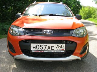 2015 Lada (ВАЗ) Kalina Cross II, оранжевый, 760000 рублей, вид 1