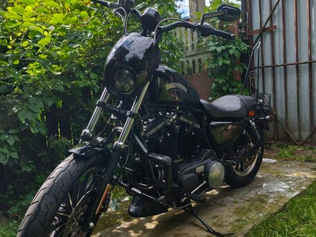 2015 Harley-Davidson Sportster 883, чёрный, 820000 рублей, вид 1