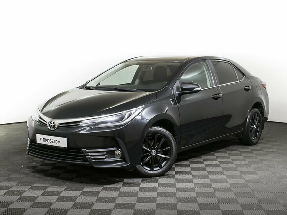 2016 Toyota Corolla XI (E160, E170, E180) Рестайлинг 1, чёрный