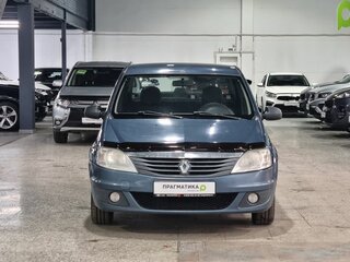 2010 Renault Logan I Рестайлинг, синий, 470000 рублей, вид 2