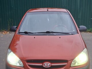 2007 Hyundai Getz I Рестайлинг, красный, 299000 рублей, вид 1