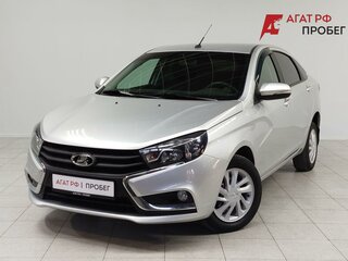 2016 Lada (ВАЗ) Vesta I, серебристый, 715000 рублей, вид 1