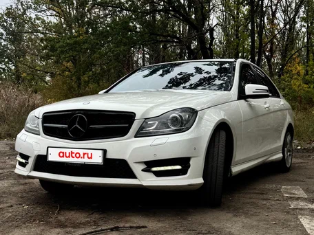 2013 Mercedes-Benz C-Класс 180 III (W204) Рестайлинг, белый, 1390000 рублей, вид 2