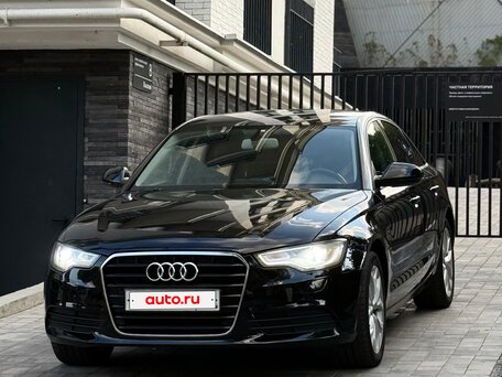 2014 Audi A6 IV (C7), чёрный, 1590000 рублей, вид 1