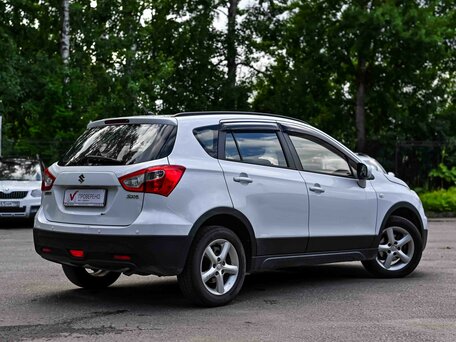 2014 Suzuki SX4 II (S-Cross), белый, 764000 рублей, вид 2