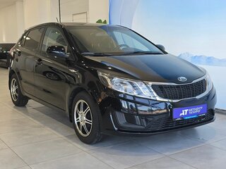 2013 Kia Rio III, чёрный, 999000 рублей, вид 1