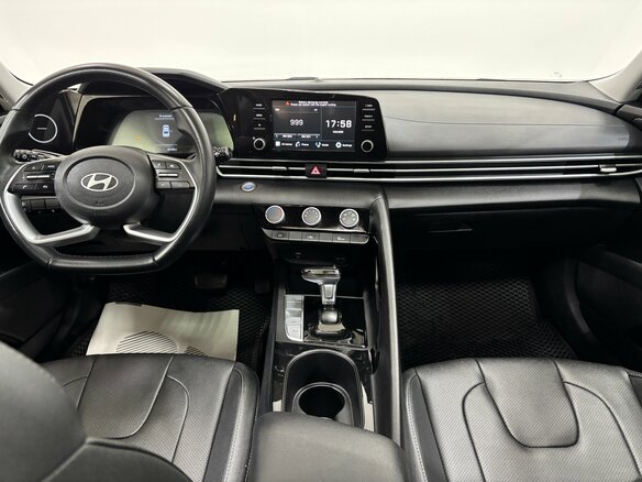 2023 Hyundai Elantra VII (CN7) Рестайлинг, белый - вид 9