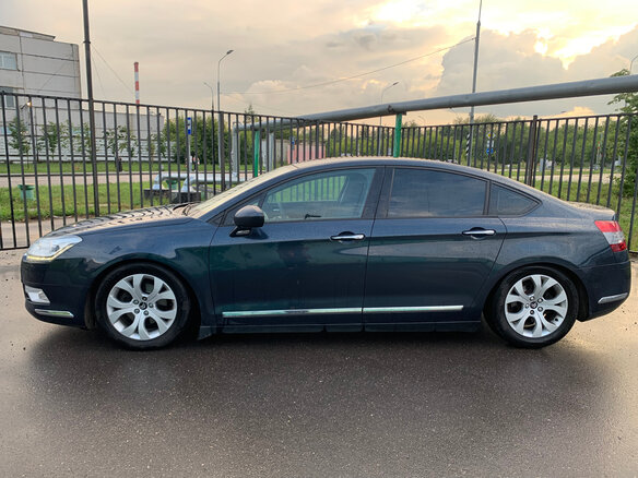 2012 Citroen C5 II, синий, 950000 рублей - вид 9