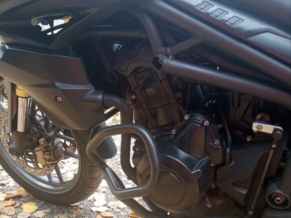 2011 Triumph Tiger 800, белый, 550000 рублей - вид 12
