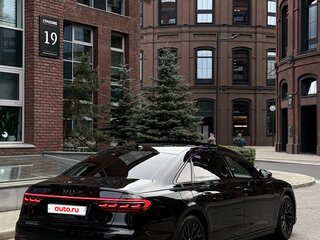 2021 Audi A8 Long 55 TFSI IV (D5), чёрный, 6990000 рублей, вид 2